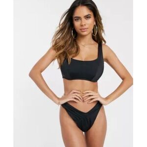 ASOS SQUARE NECK BIKINI TOP